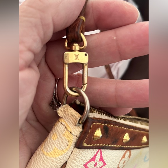 Vintage Louis Vuitton multi-color pochette - Picture 3 of 10